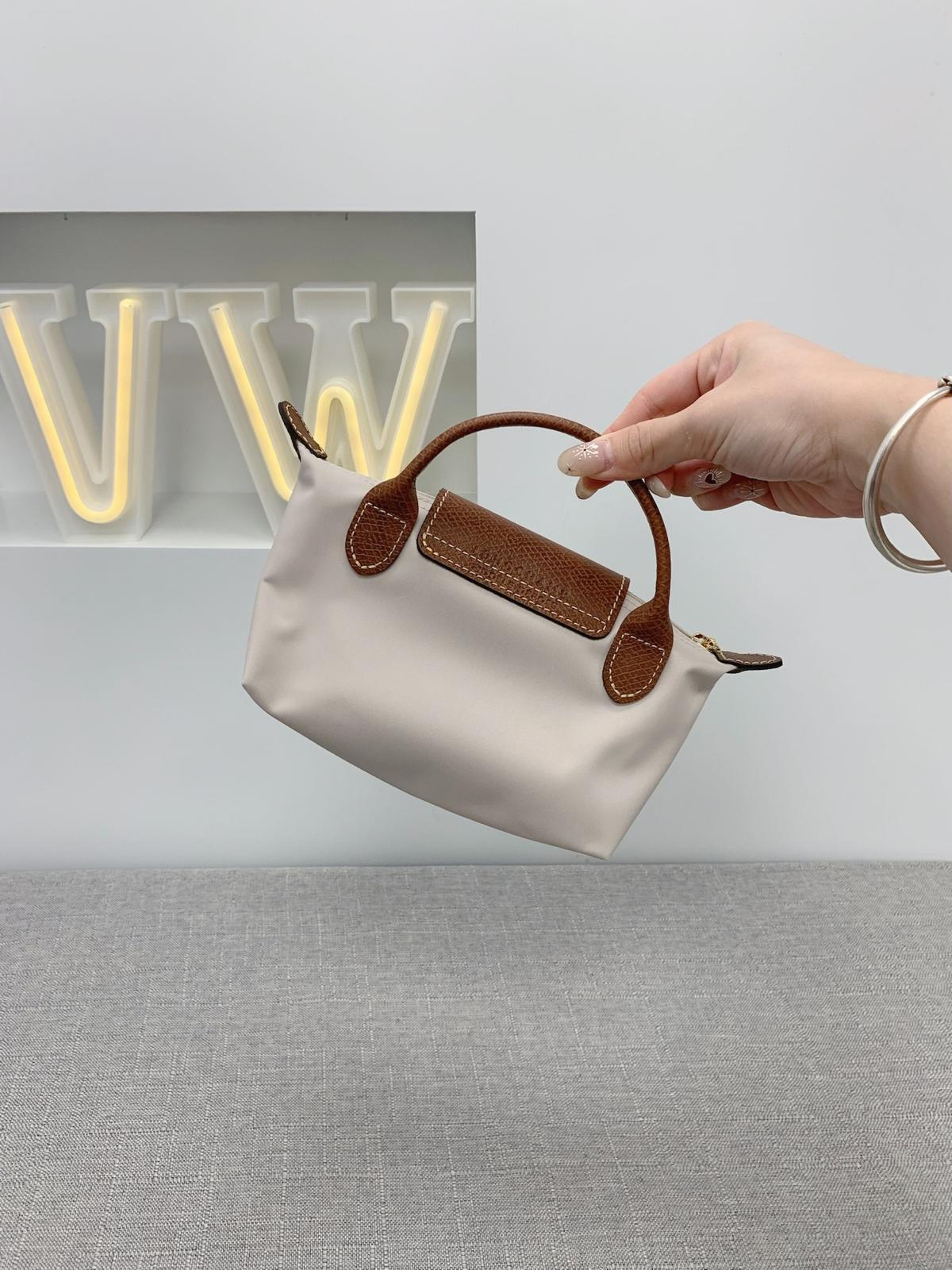 Longchamp Le Pliage Original Pouch with handle