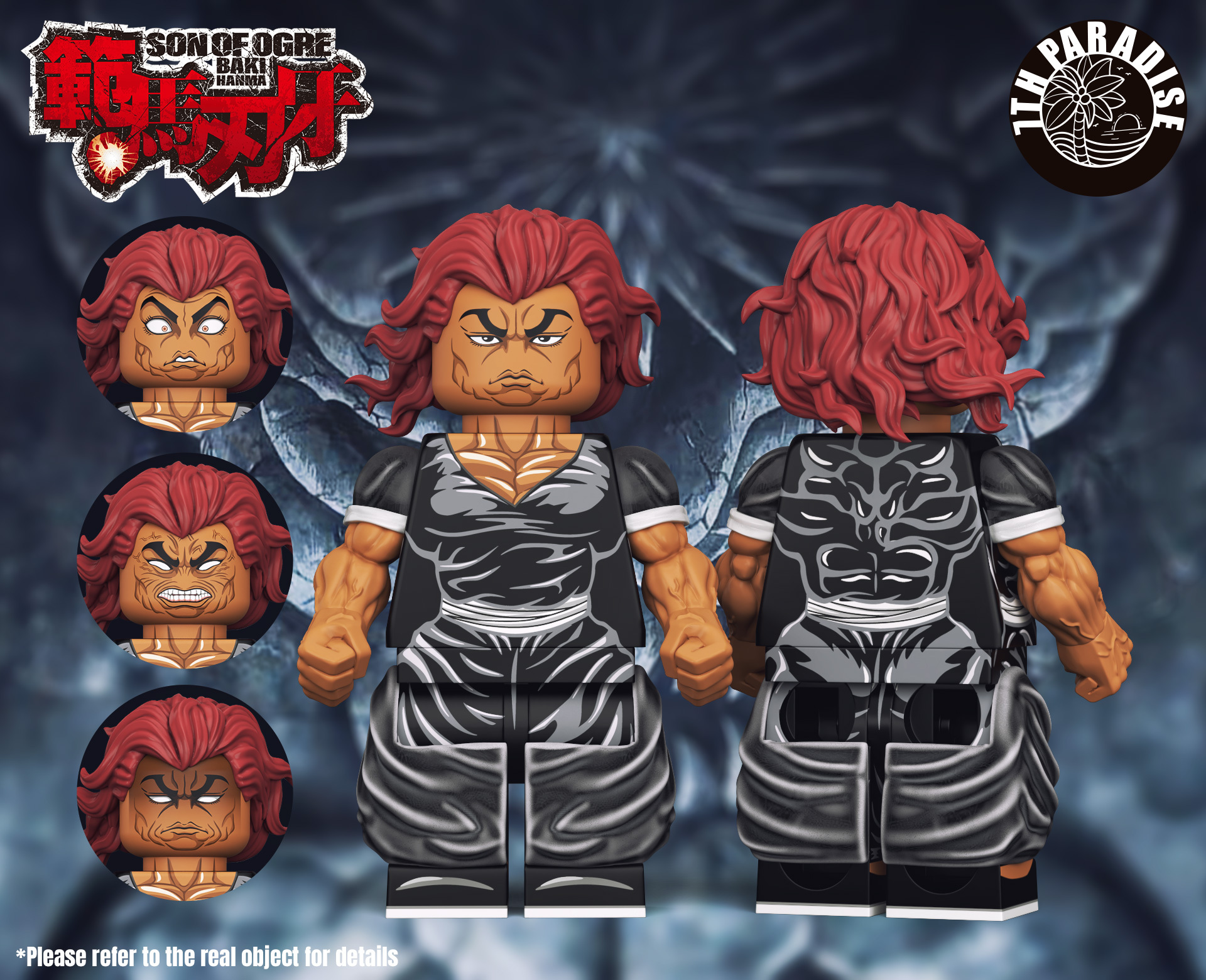 【預訂】【7th Paradise】範馬勇次郎 3人仔大全套