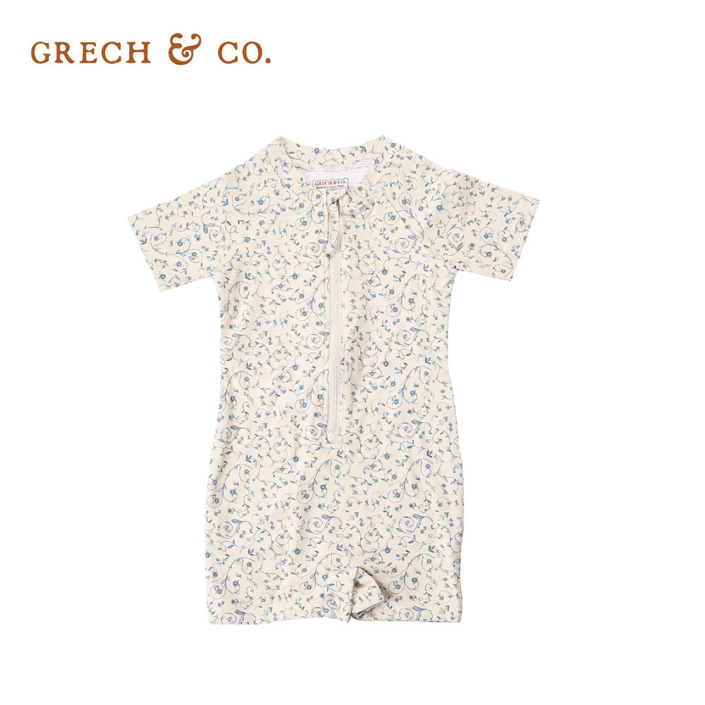 Grech&Co. 抗UV防曬短袖泳衣(多色可選)