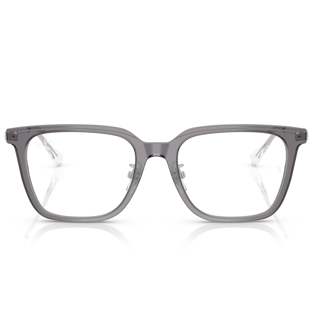 【RayBan】RB5442D 8268-52mm 透明感方框光學眼鏡♣