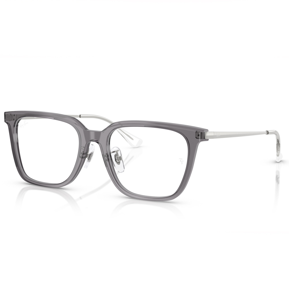 【RayBan】RB5442D 8268-52mm 透明感方框光學眼鏡♣