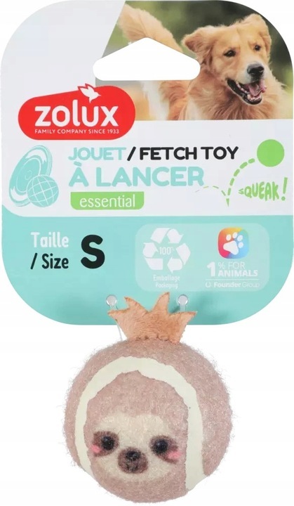 Zolux Tennis Ball Toy ． Sloth