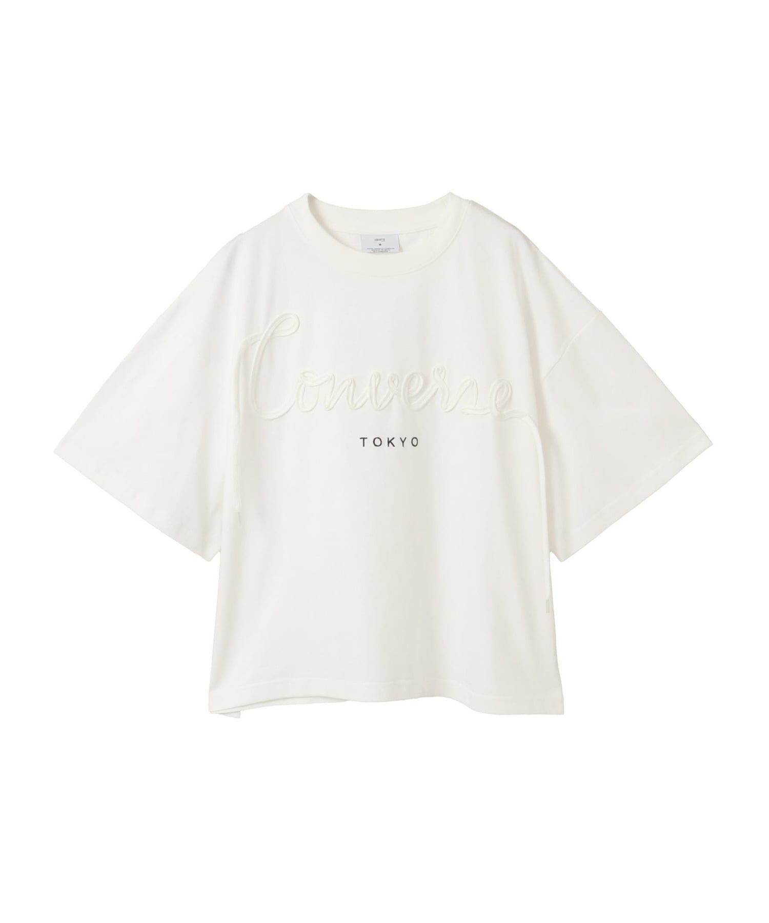 預購┃日本限定 CONVERSE TOKYO SPINDLE LOGO EMBROIDERY TEE 鞋帶 刺繡 LOGO T恤