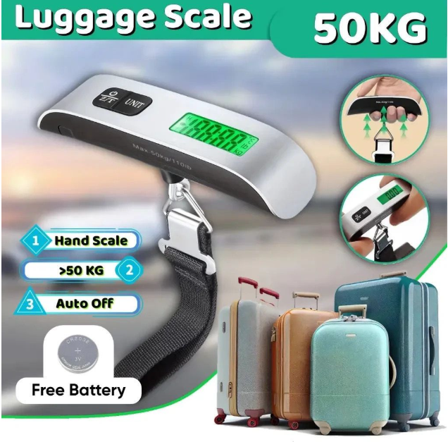 50kg luggage scale