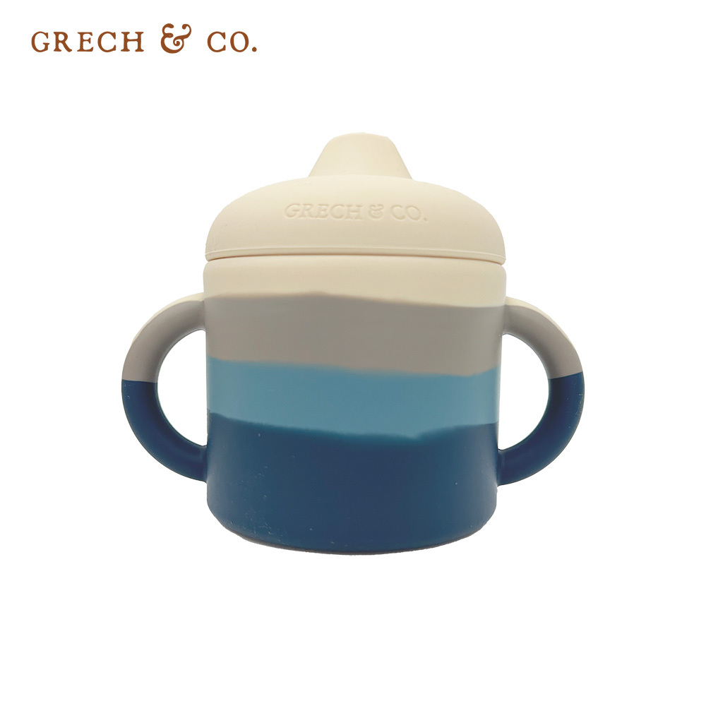 Grech&Co. 矽膠學習杯180ml  (多色可選)