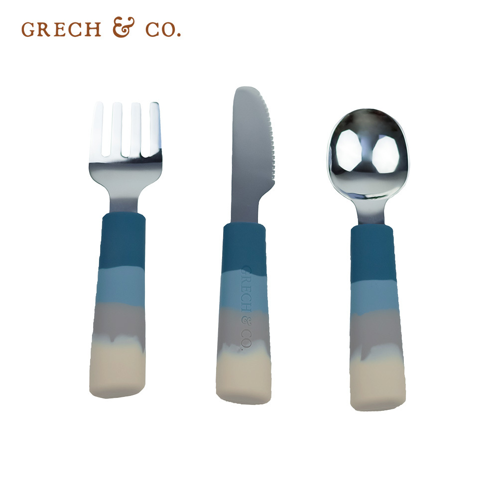 Grech&Co. 不鏽鋼餐具三入組 (多色可選)