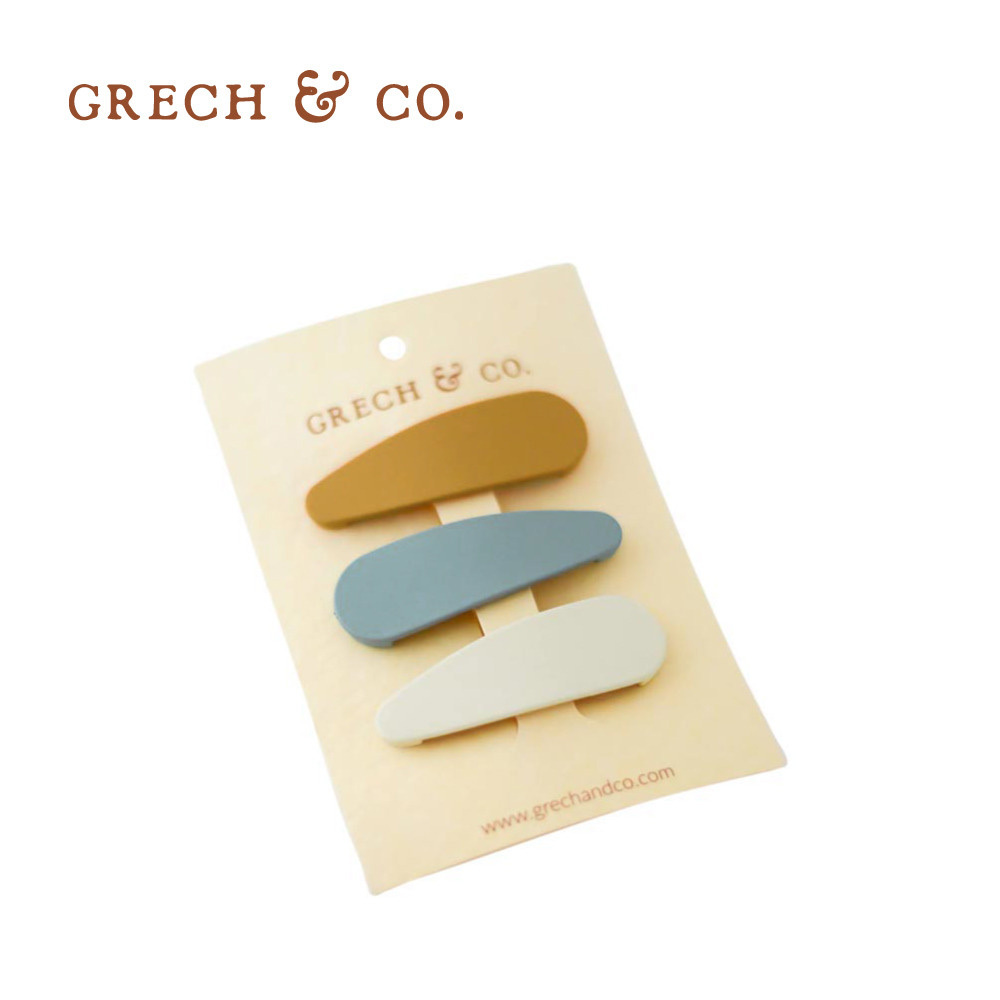 [福利品] Grech&Co. 髮夾三入組 (污漬)