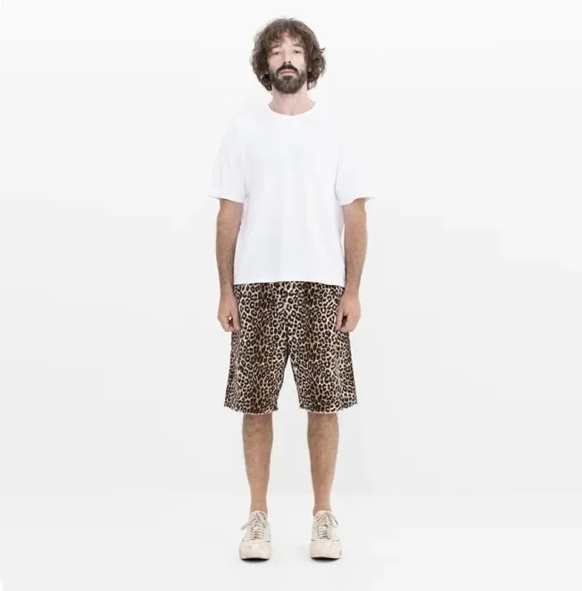 LAST PCS: VISVIM CORONEL SHORTS LEOPARD - BEIGE PRE ORDER ITEM (預訂中)