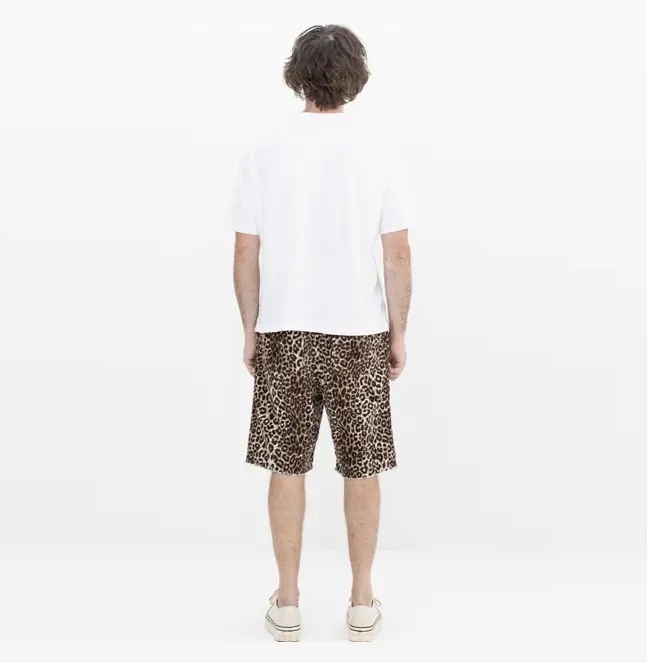 LAST PCS: VISVIM CORONEL SHORTS LEOPARD - BEIGE PRE ORDER ITEM (預訂中)