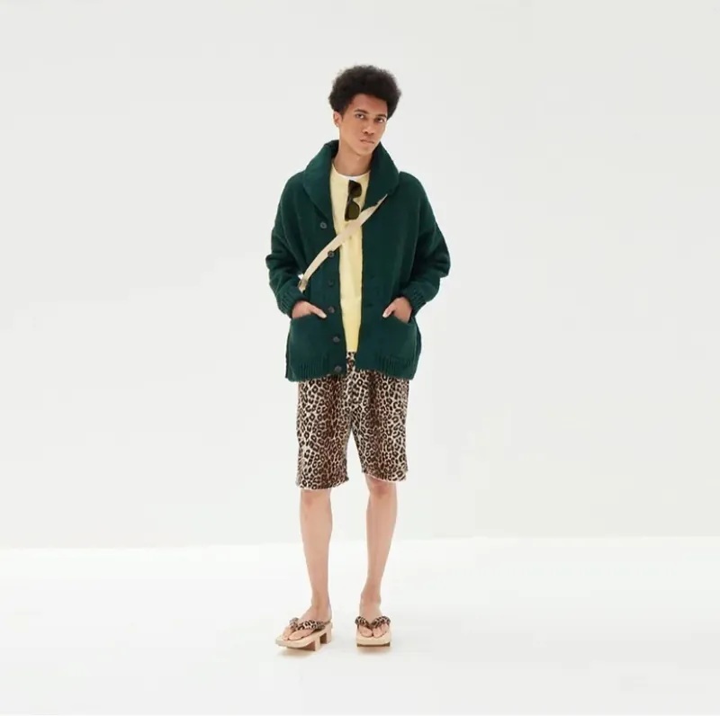 LAST PCS: VISVIM CORONEL SHORTS LEOPARD - BEIGE PRE ORDER ITEM (預訂中)