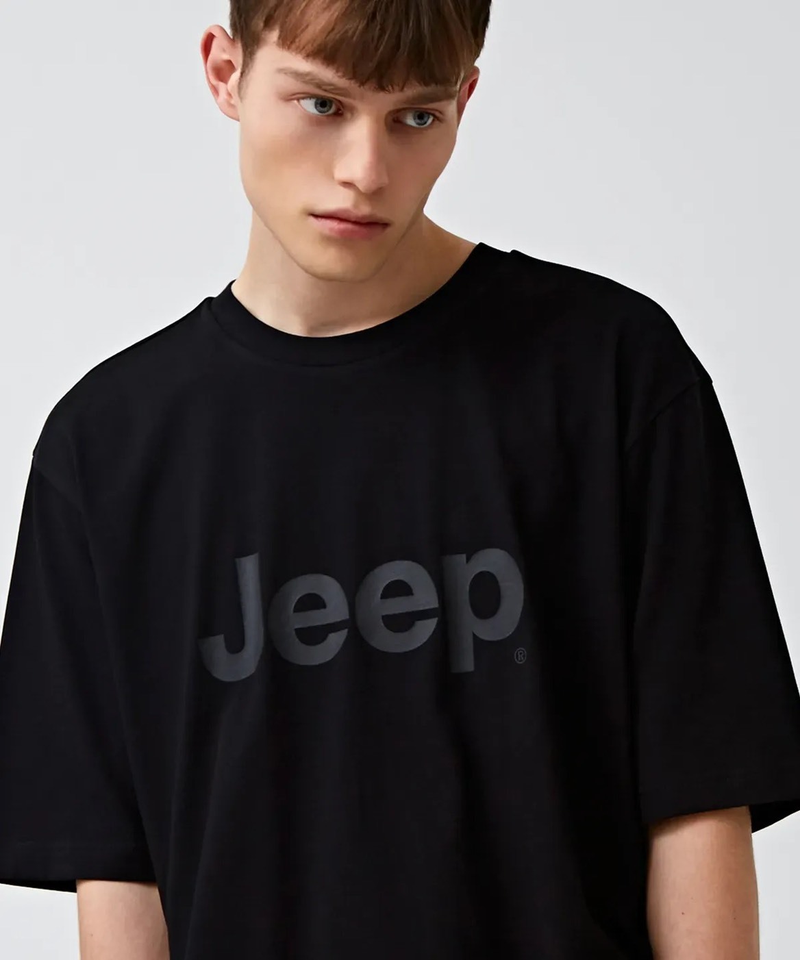 #韓國連線預購 JEEP BIG LOGO TEE 黑色