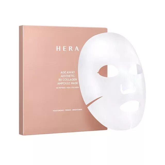 (BID77)【現貨】HERA BX 膠原蛋白安瓶的高濃縮安瓶面膜(粉盒）一盒4片