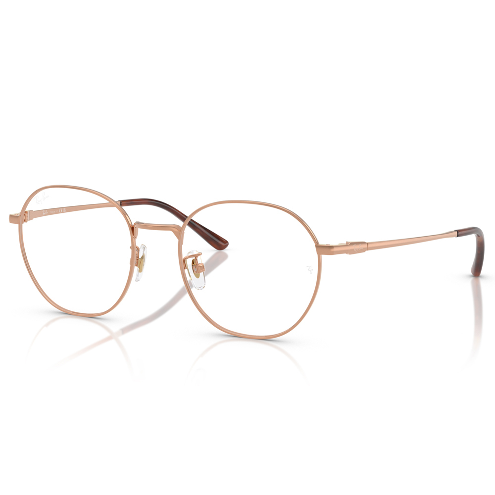 【RayBan】RB8778D 1245-52mm 純鈦圓框光學眼鏡♣