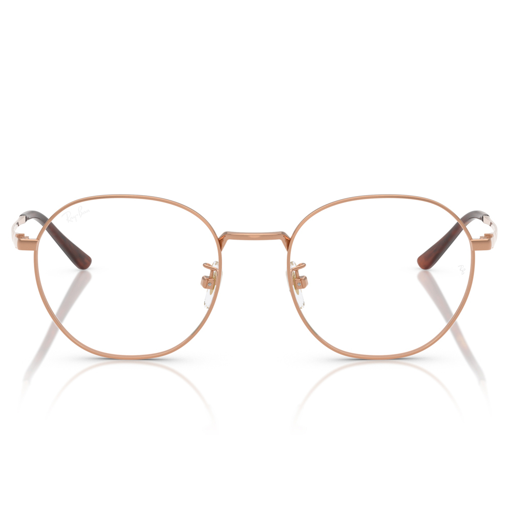 【RayBan】RB8778D 1245-52mm 純鈦圓框光學眼鏡♣