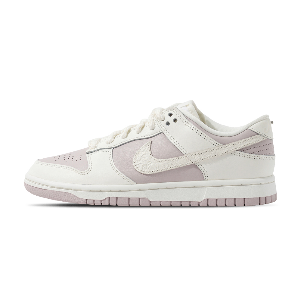 Nike Dunk Low 女 灰紫白 低筒 Dunk 休閒 麻繩 皮革 浮雕 透氣 運動 休閒鞋 IH0639-011