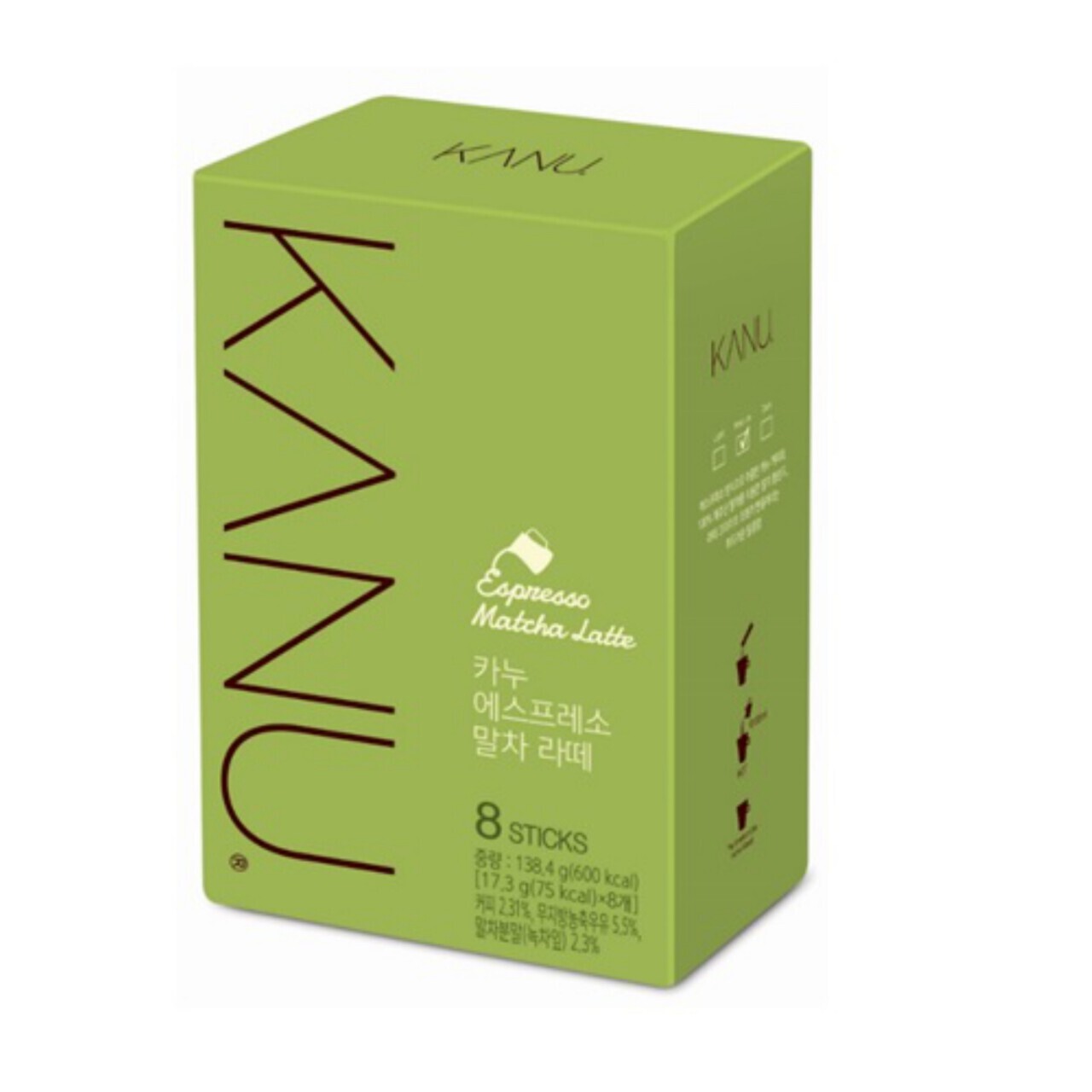 KANU Espresso Matcha Latte (17.3g*8ea)