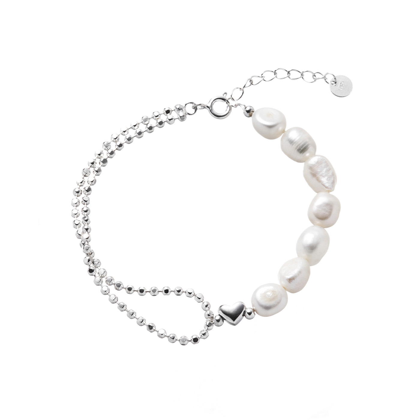 平價飾品,純銀,珍珠,手鍊