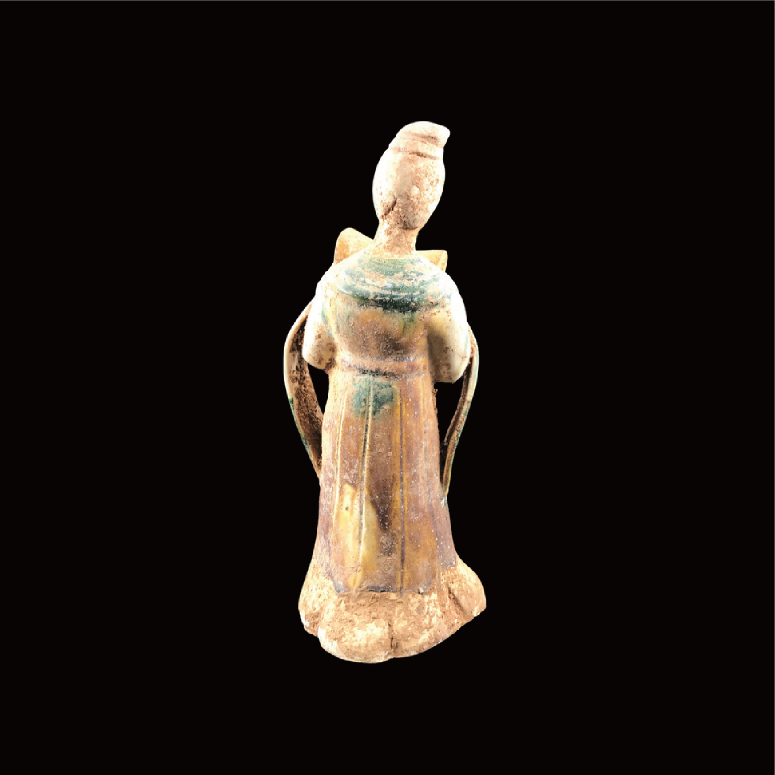 玩樂器侍女人像瓷器
