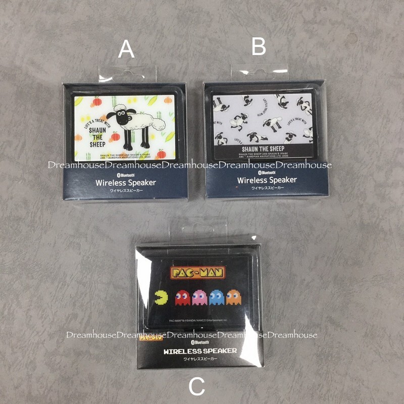 日本帶回 Shaun the Sheep 笑笑羊 pac-man 小精靈 無線 藍芽音響 藍芽喇叭