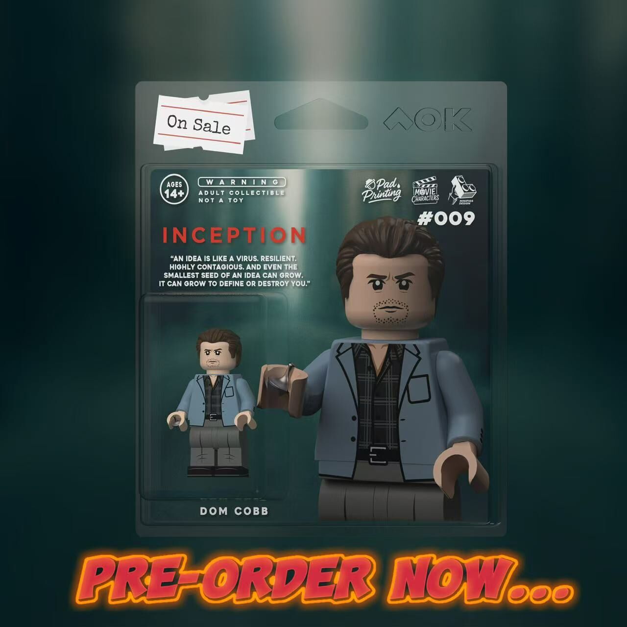 [Lok][Preorder] inception: dom cobb [PADprinted]