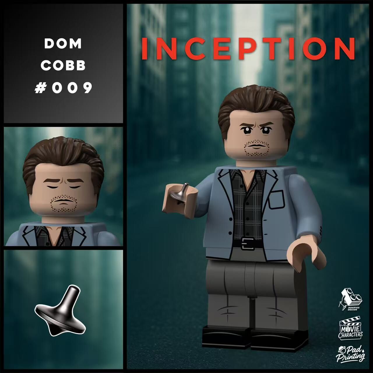 [Lok][Preorder] inception: dom cobb [PADprinted]