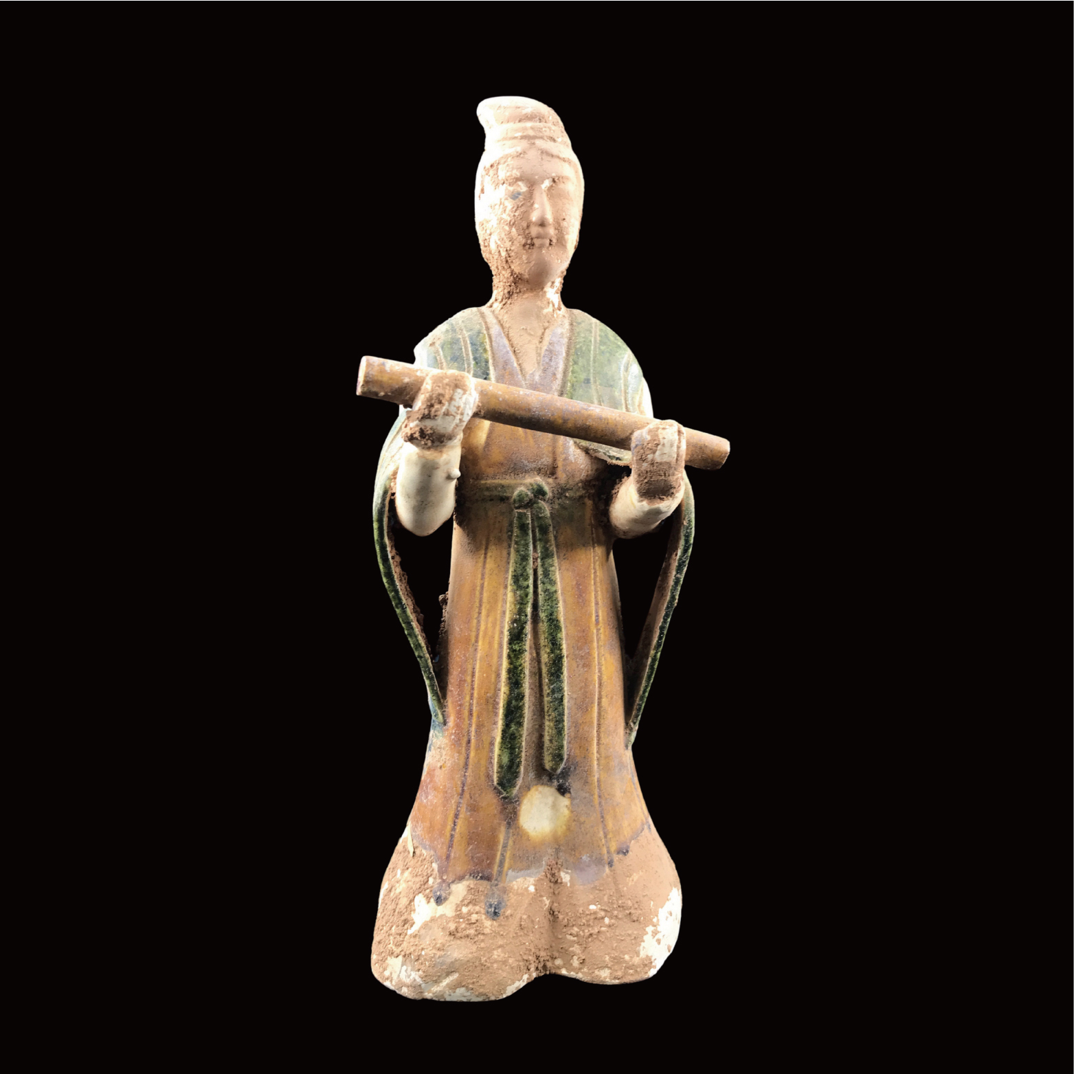 樂器侍女人像瓷器