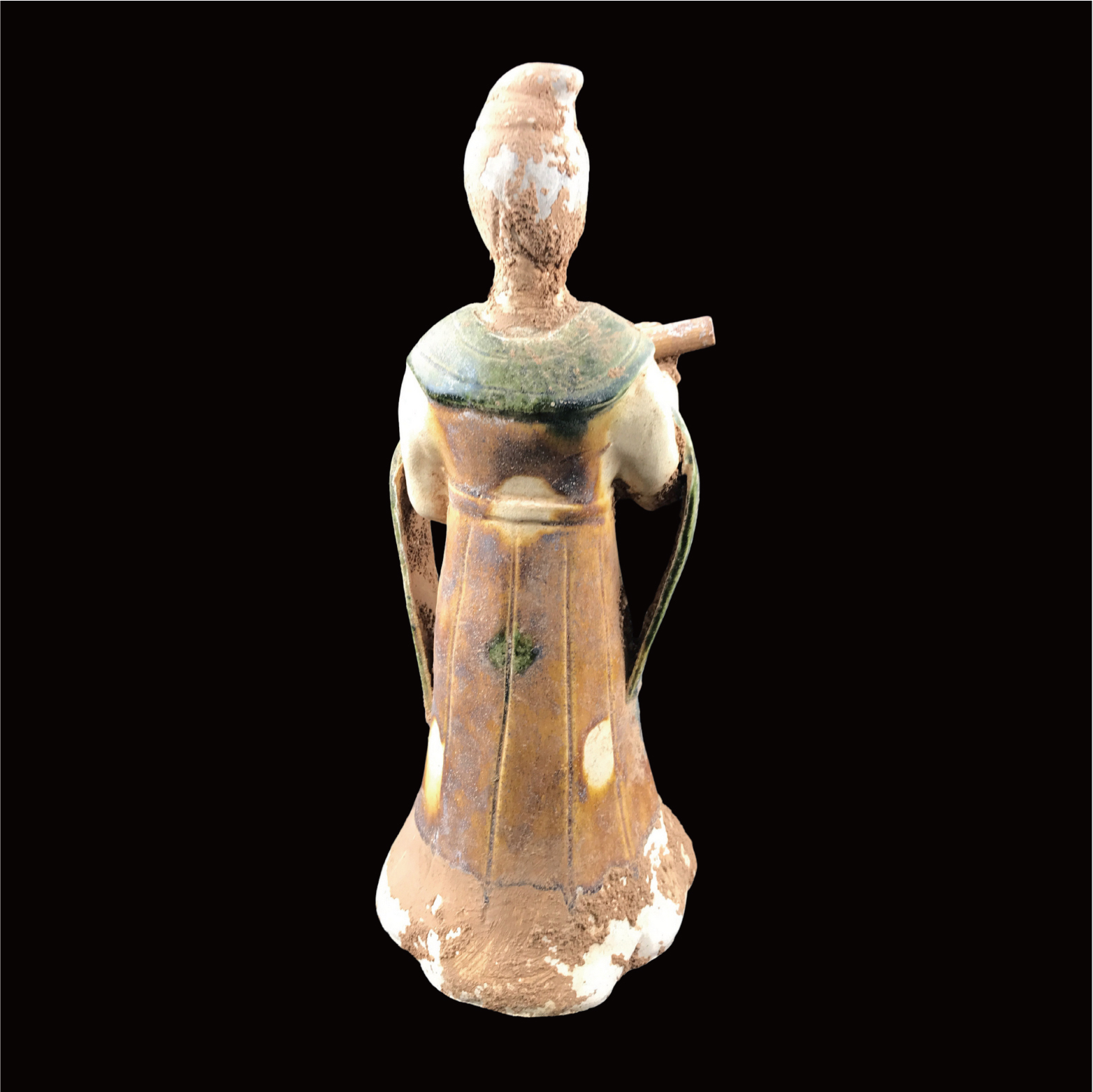 樂器侍女人像瓷器