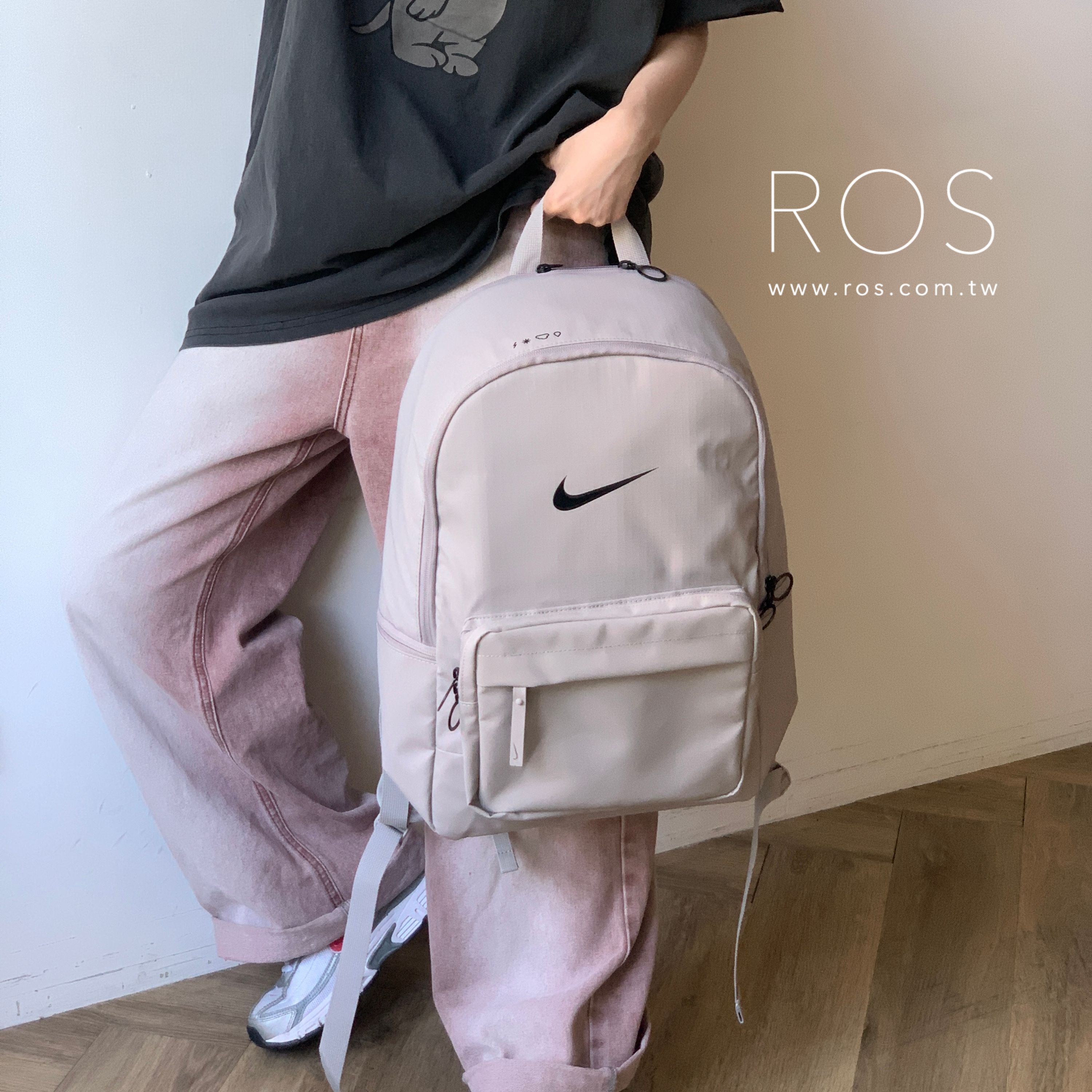 Nike HerItage Eugene 防潑水後背包 灰