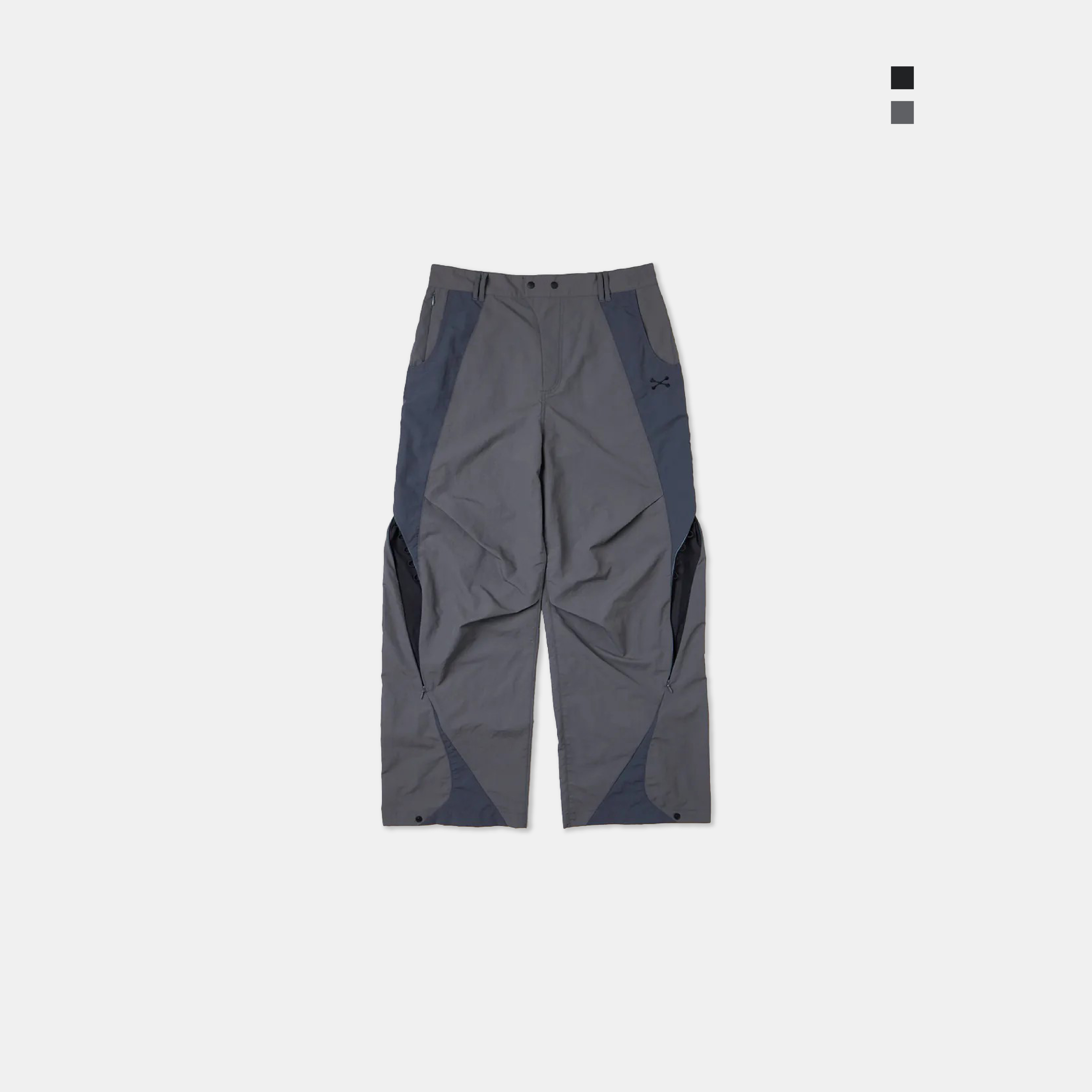 Nozzle Quiz Vrc Bootcut Pants 抗撕裂 隱藏口袋 直筒 尼龍 長褲