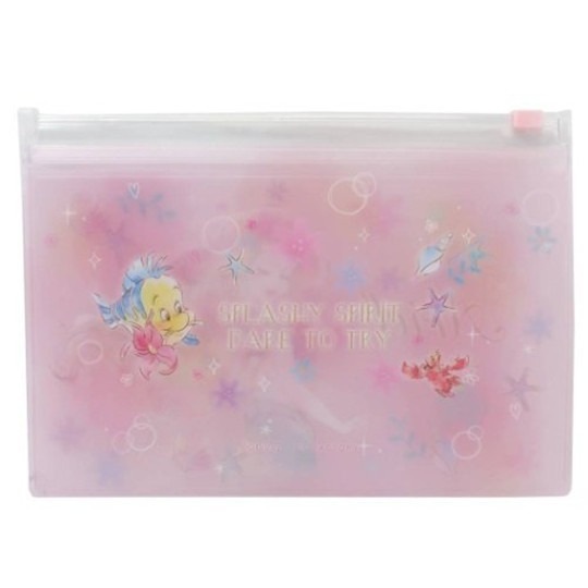 日本 Ariel 美人魚 抗菌雙格夾鏈袋 Zip Bag