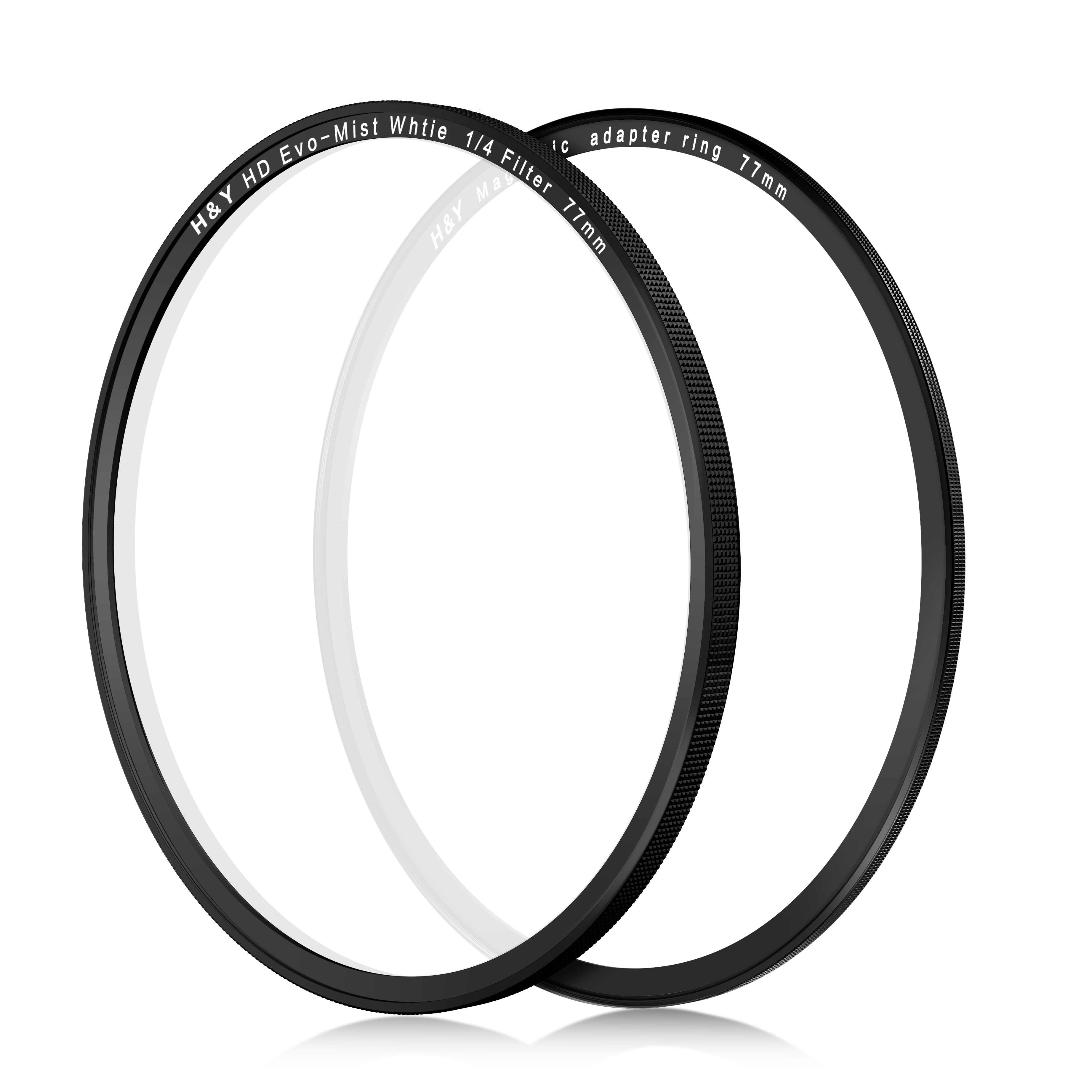 H&Y EVO系列 磁紋二合一 白柔鏡