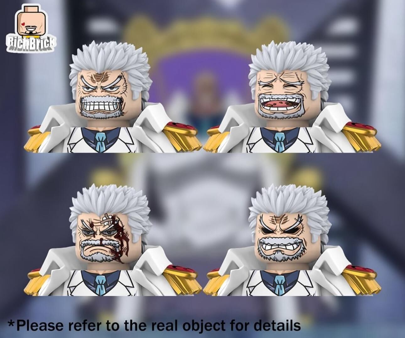 【RichBrick】蒙其·D·卡普 《海賊王 One Piece》