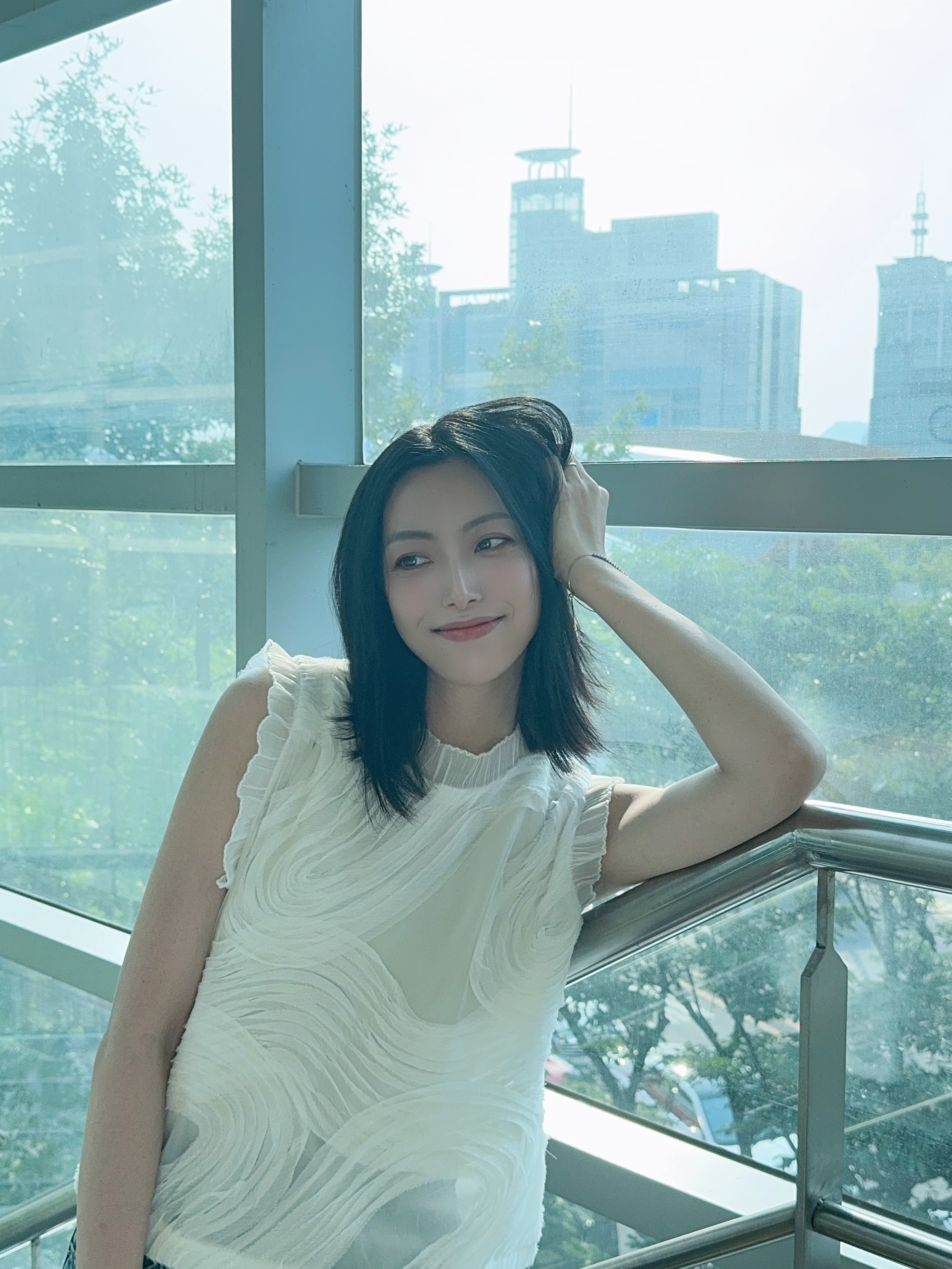 TOP#7340🤍雪紡彎路背心