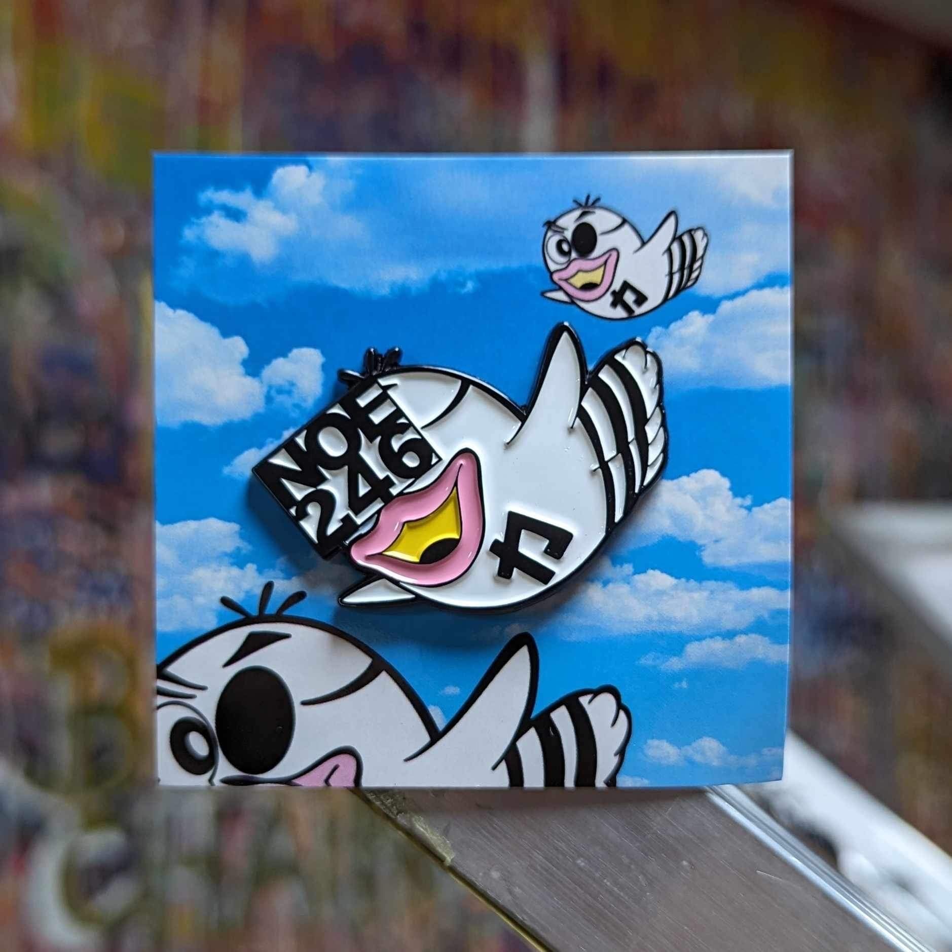 力王 x NOE246 飛航模式Pin