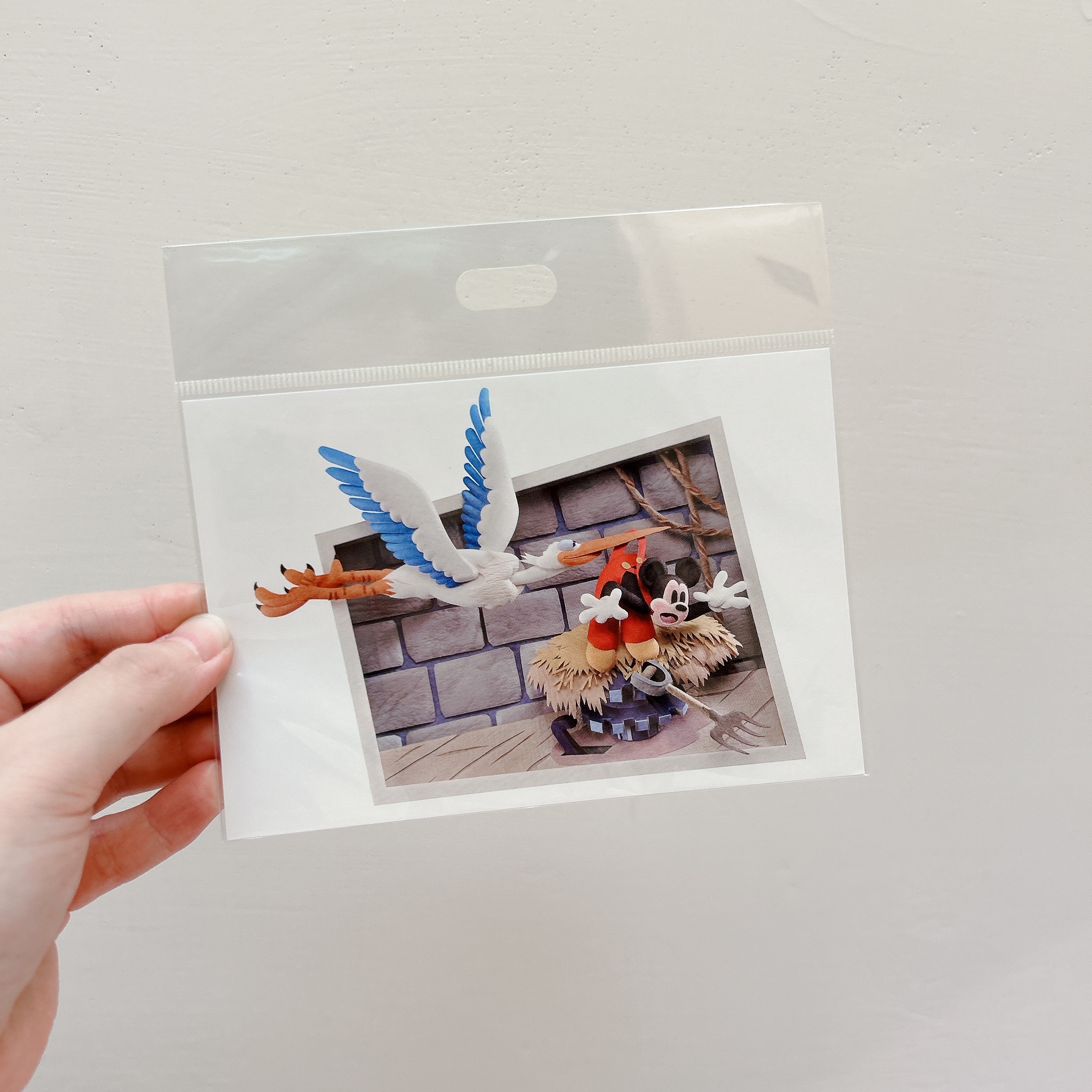 迪士尼限定 紙雕場景明信片｜Disney 日本