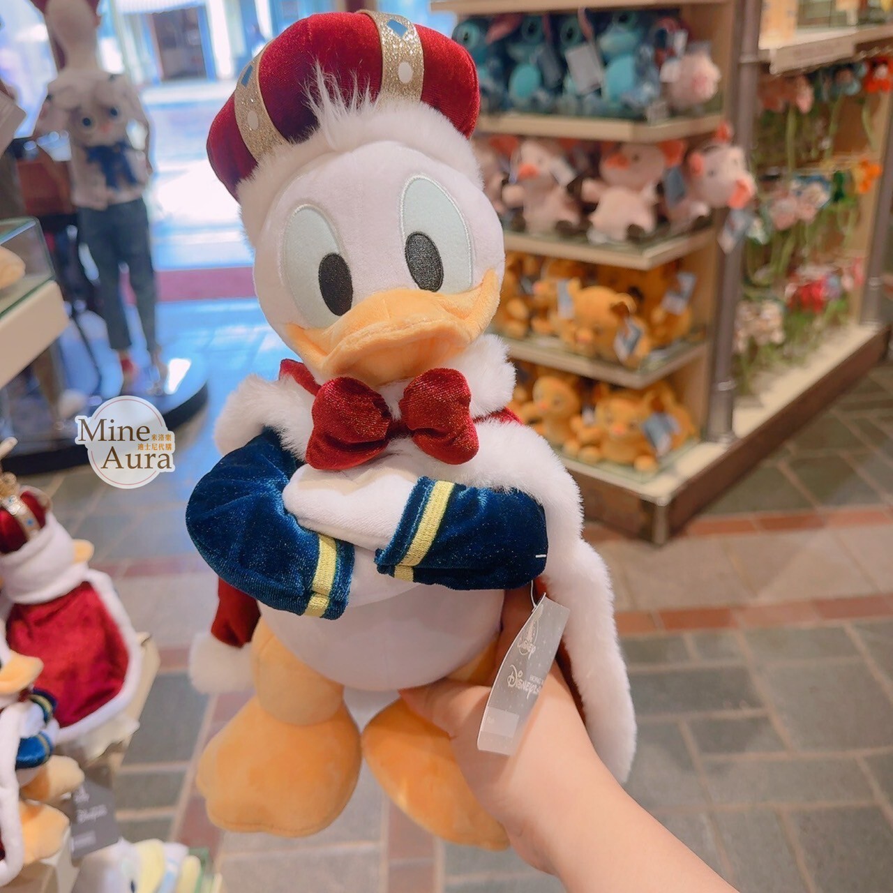 2025 唐老鴨 Donald 生日系列 國王造型 娃娃 玩偶 -香港迪士尼樂園