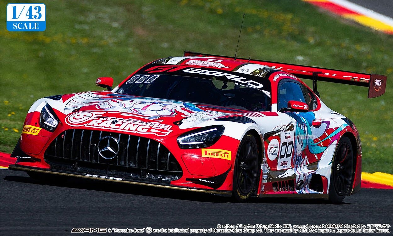 1/43 Good Smile 初音未來 AMG 2025 SPA24H Ver. 1/43 Good Smile Hatsune Miku: AMG 2025 SPA 24H Ver.