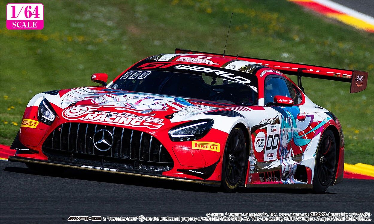 1/64 Good Smile 初音未來 AMG 2025 SPA24H Ver. 1/64 Good Smile Hatsune Miku: AMG 2025 SPA 24H Ver.