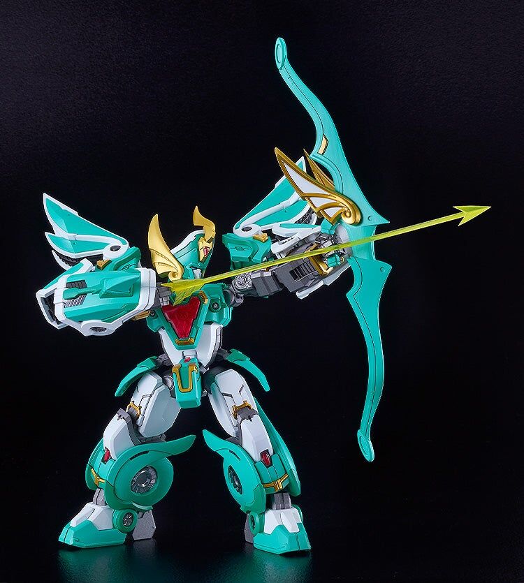 【再販】 MODEROID  King’s Style 魔動王 無敵風王 風飄俠 王金版 MODEROID King's Style Mado King Winzert Gold Edition