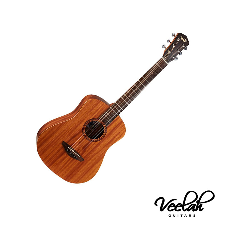 Veelah TOGO-M 34吋 面單 桃花心木 木吉他 含原廠琴袋