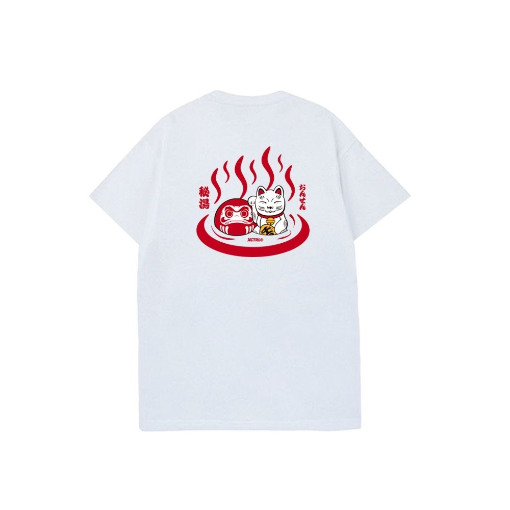 XCTRL 秘湯短T-白
