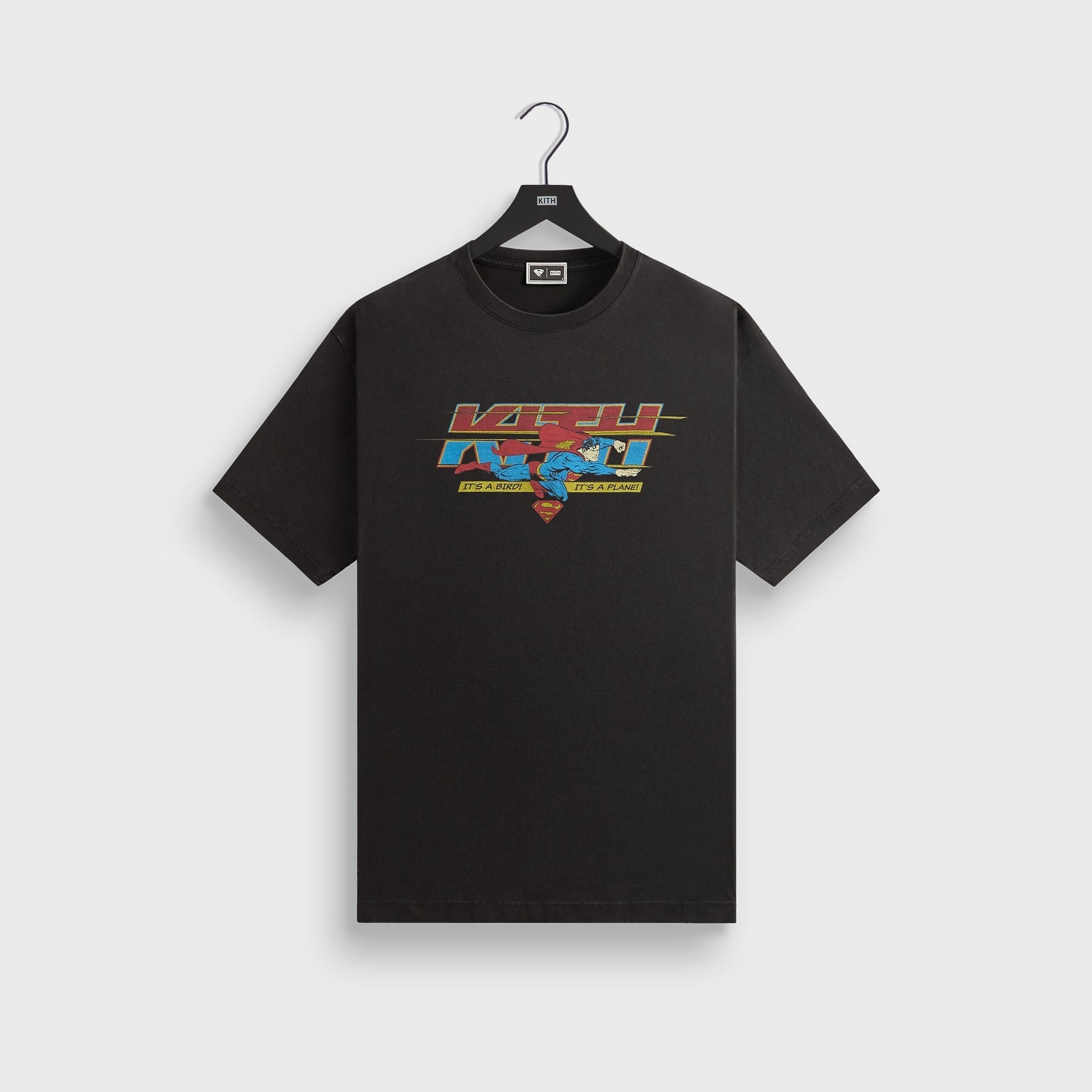 2025SS KITH Superman It's a Bird Vintage Tee 超人 飛行 水洗 短T 現貨 KHM033888