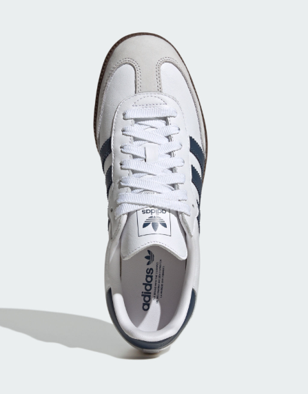 [Adidas Samba OG Women's Retro German Training Shoes｜Korean Style All-match White Shoes] ADIDAS SAMBA OG W – JUN25