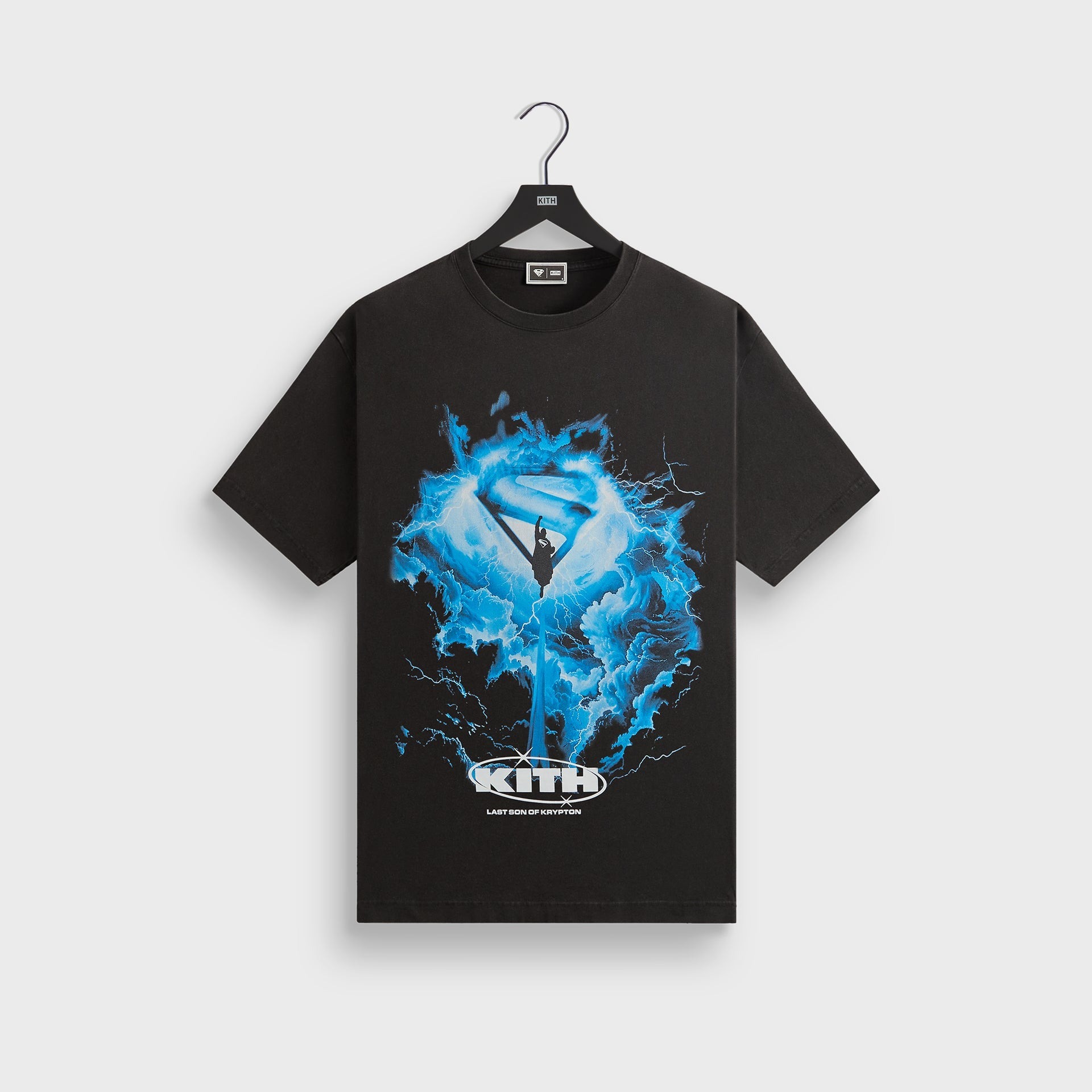 2025SS KITH Superman Lightning Vintage Tee 電影 閃電 復古 水洗 短T 現貨 KHM033851