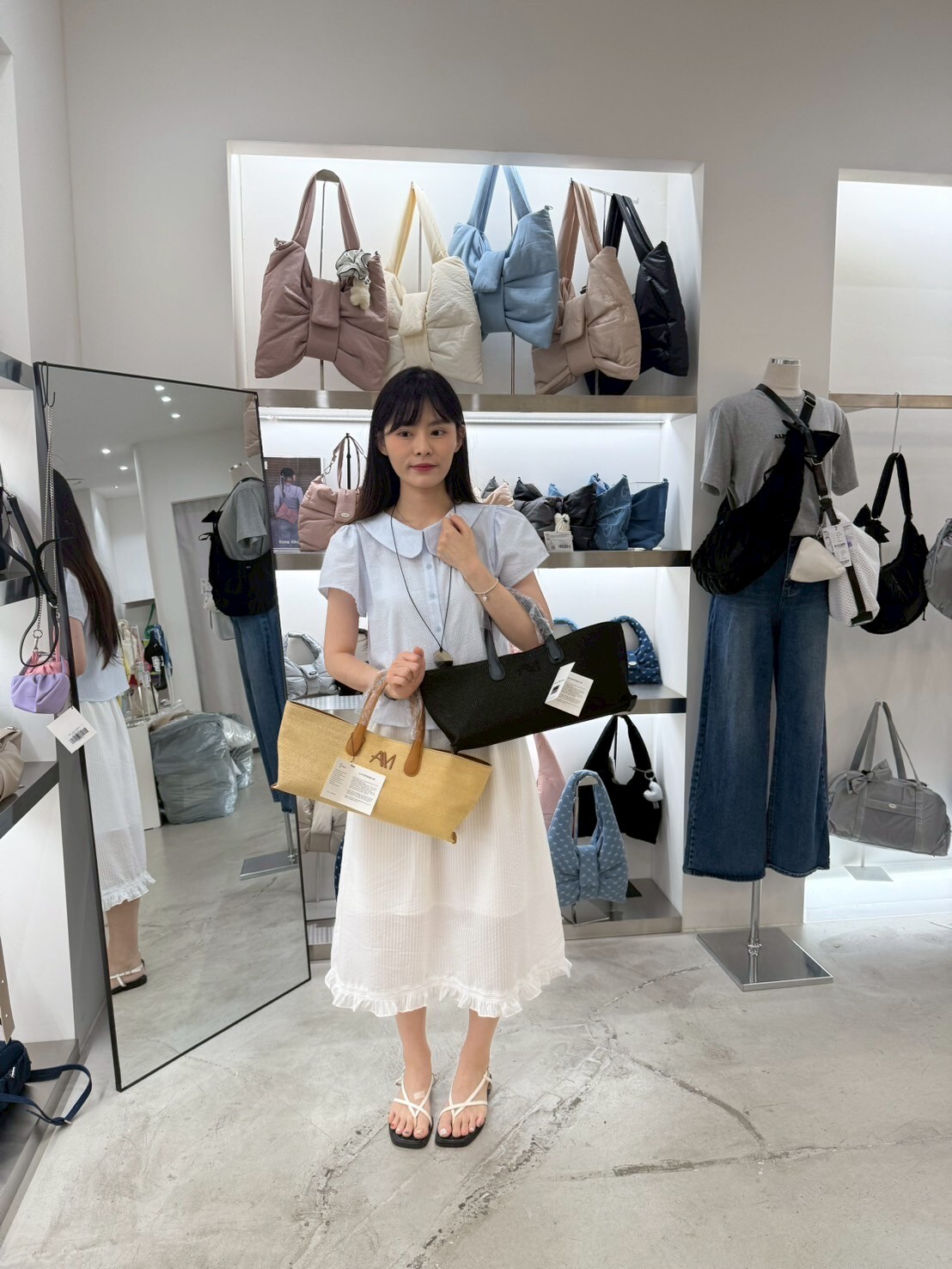 Alice Martha - Nuel Rattan *2色* 意大利牛皮