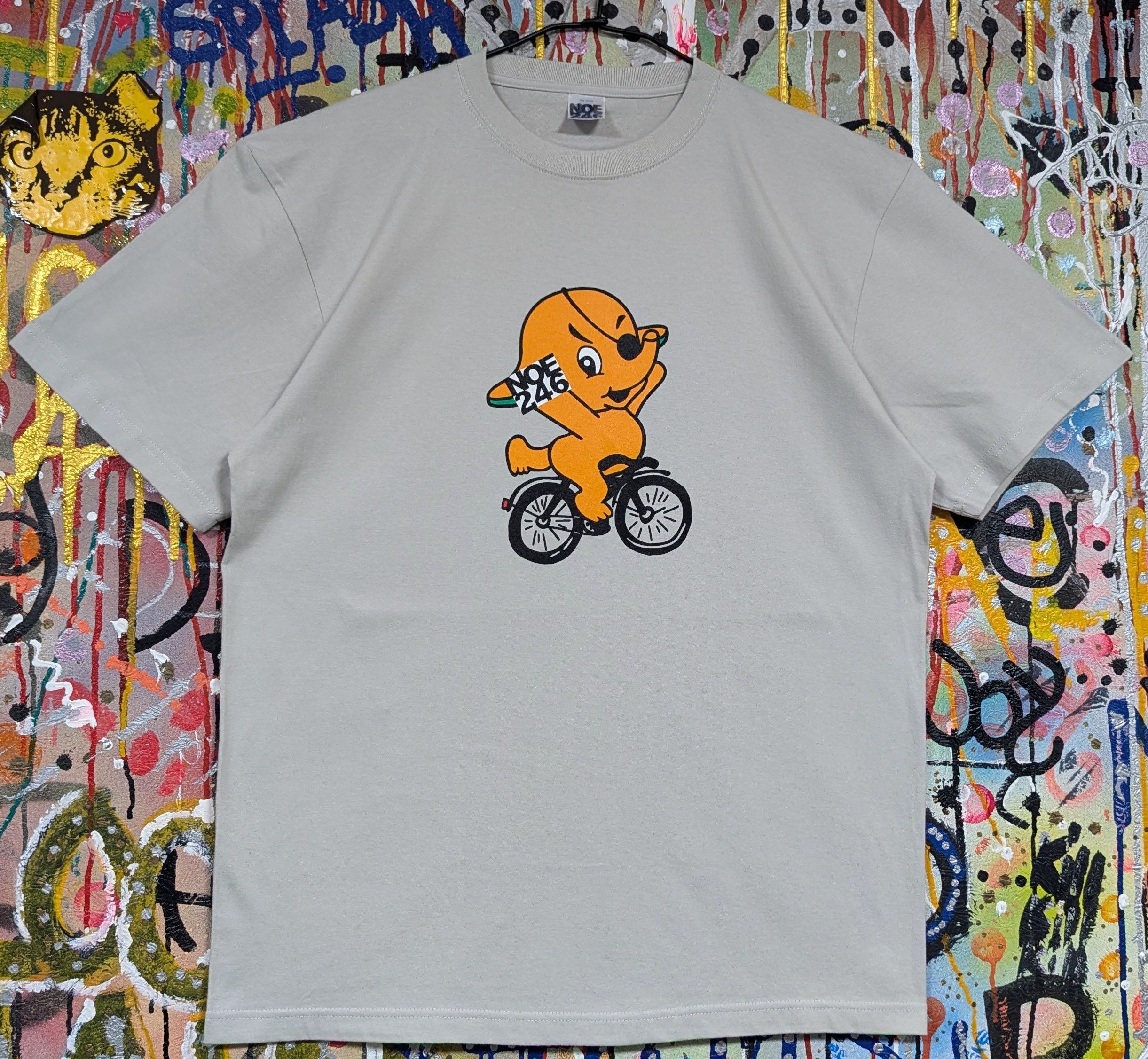 NOE246 LSD Bicycle Day Tee - Gray