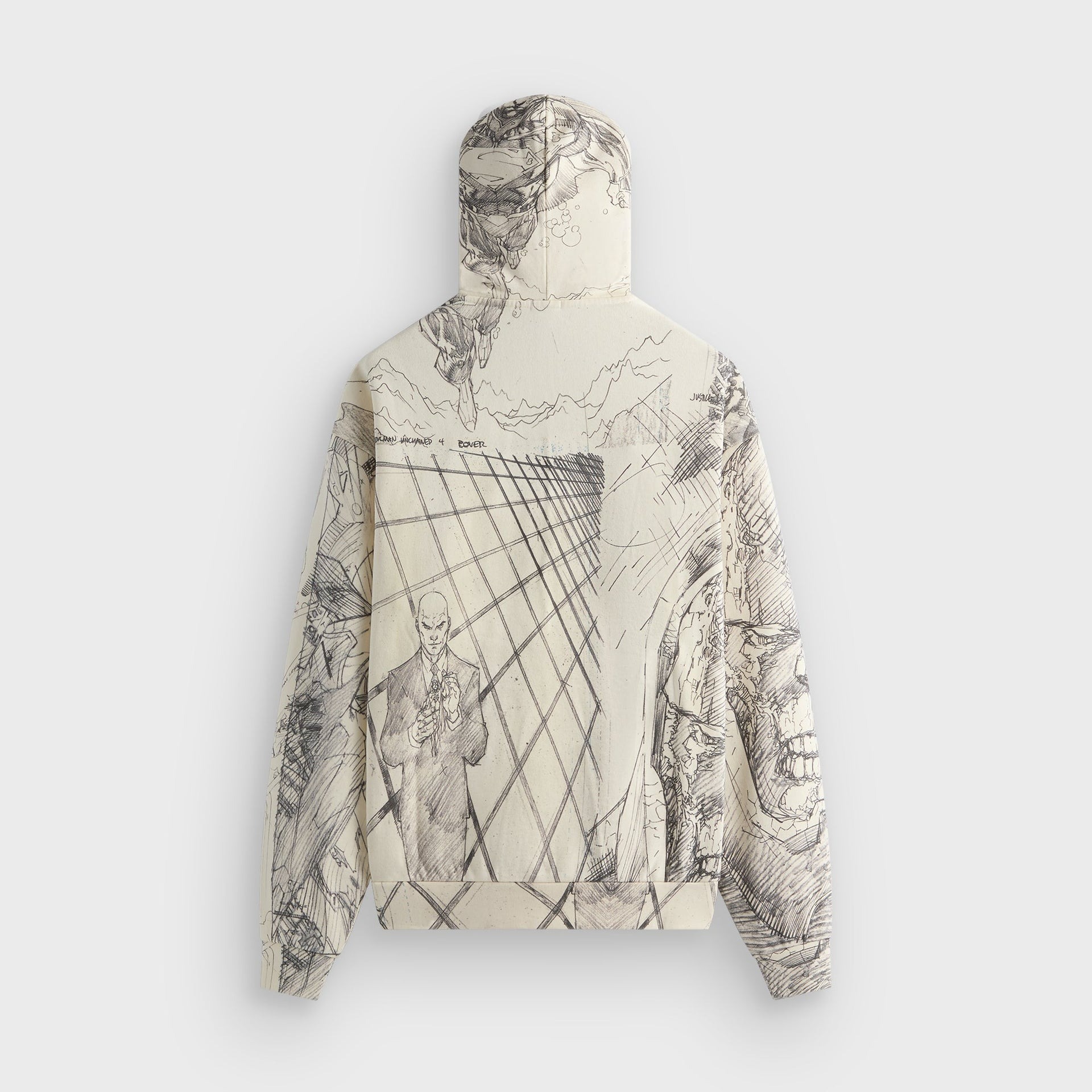 2025SS KITH Superman Sketch Nelson Hoodie 漫畫 LOGO 帽T 現貨 KHM033892