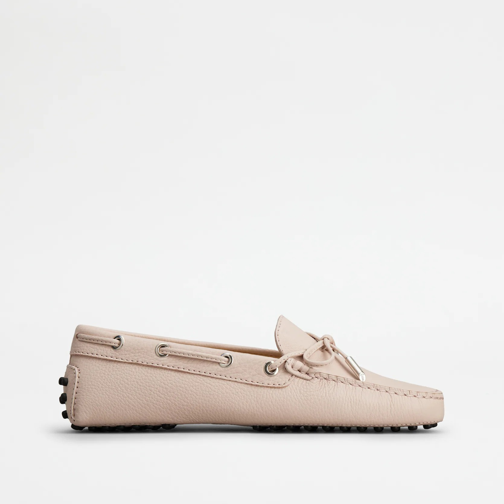 1LR0620-044 (Defect) [TOD'S] Gommino Driving Shoes in Leather Pink #XXW0FW050305J1M025 (S-EU-E)