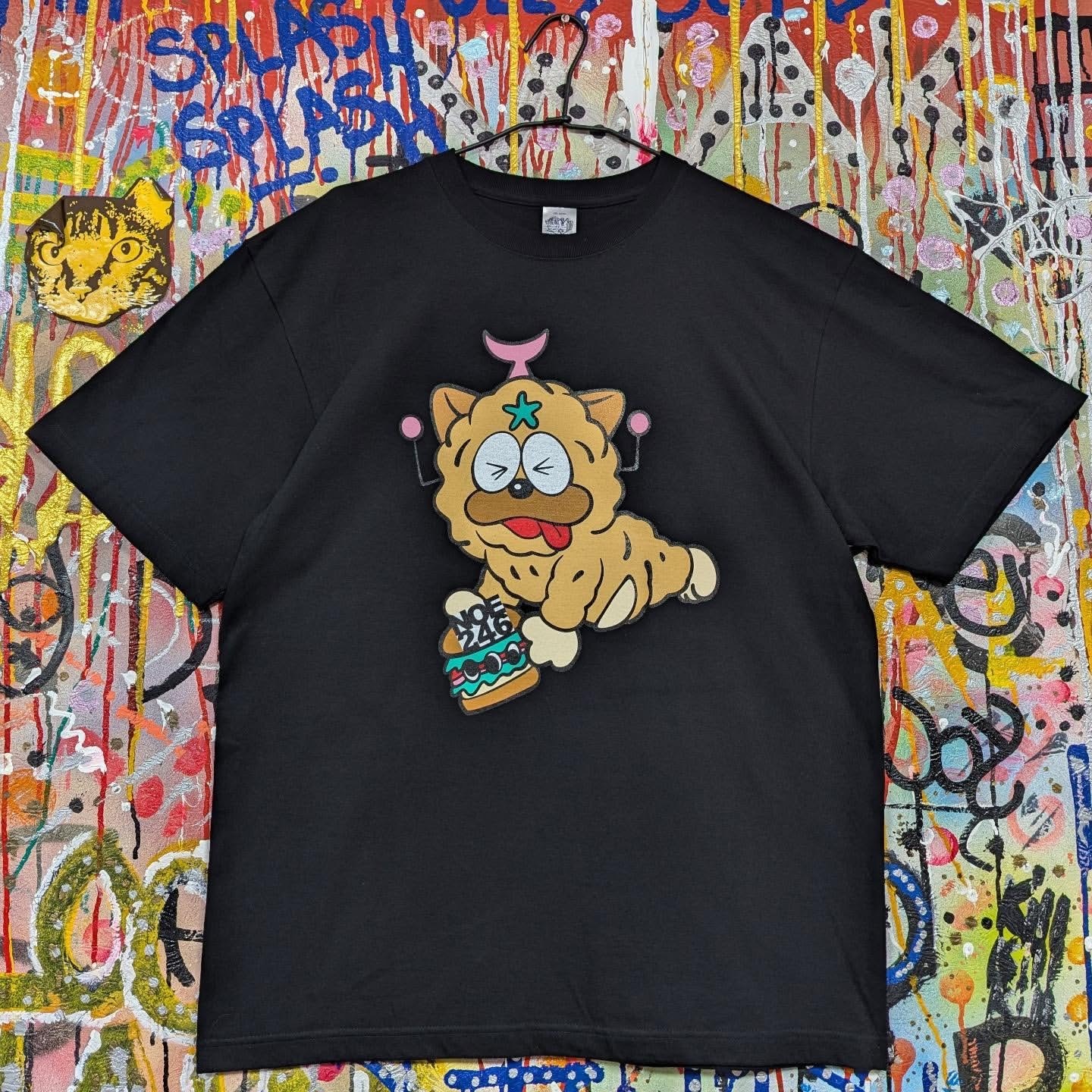 NOE246 獅子丸 Tee - Black