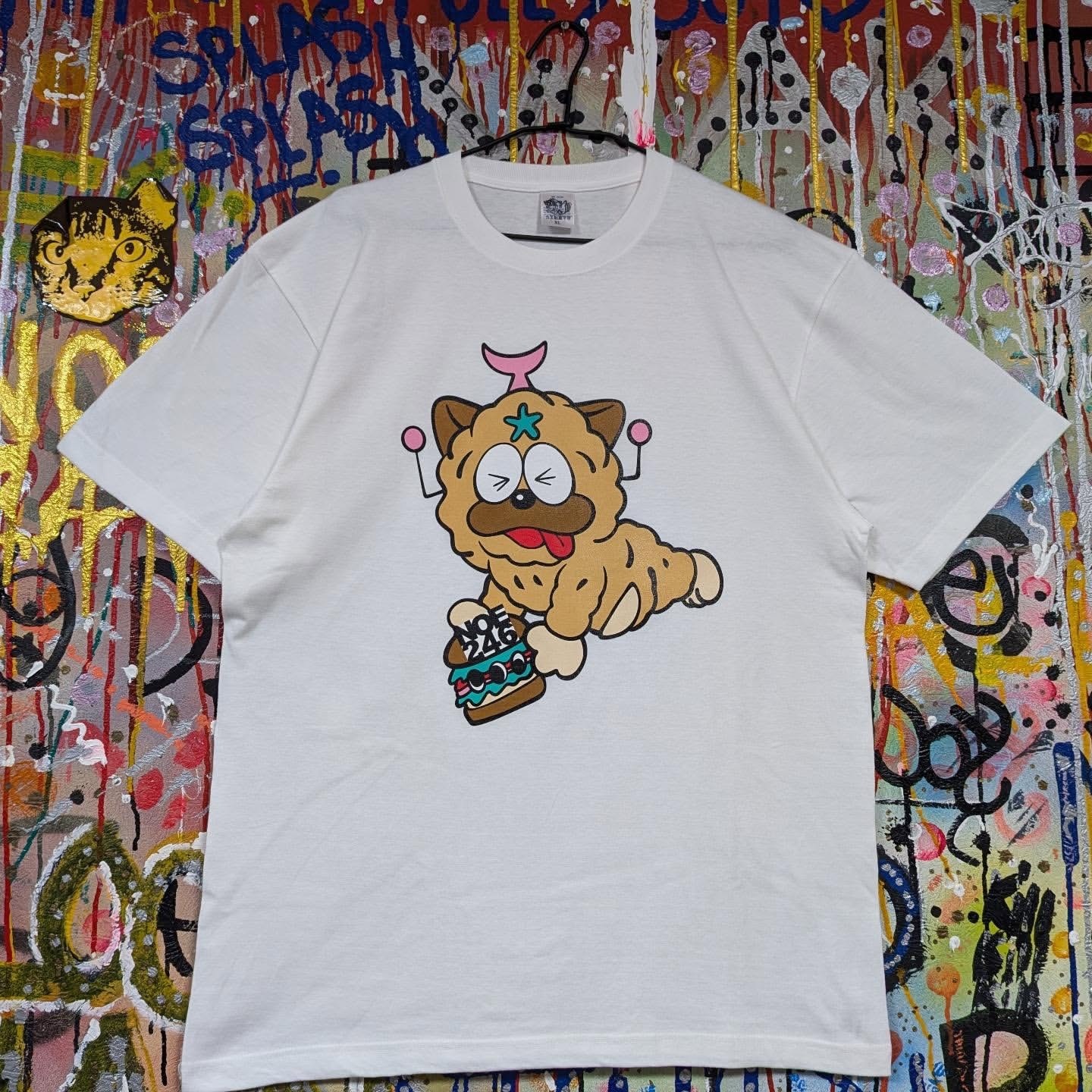 NOE246 獅子丸 Tee - White